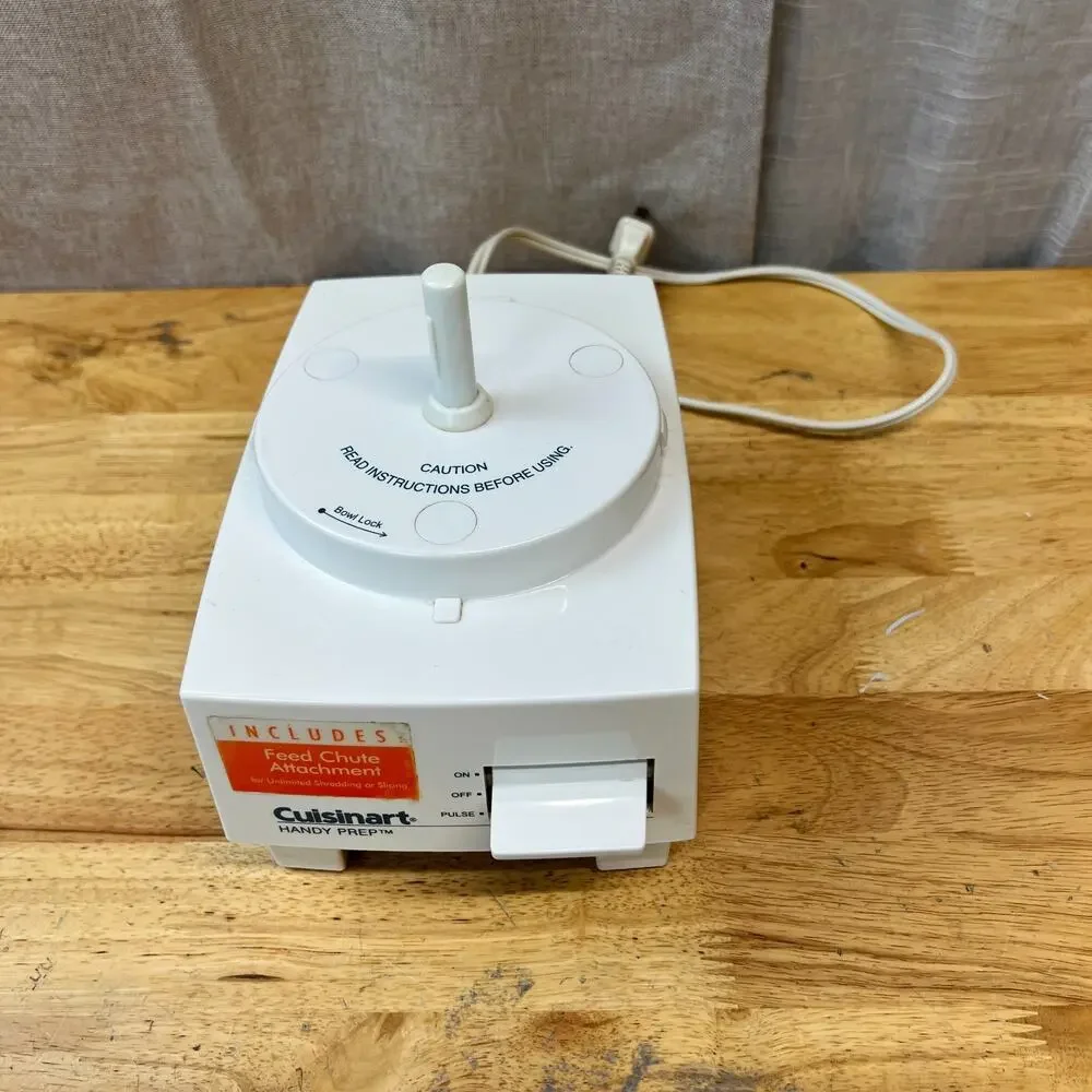 Cuisinart Handy Prep 3 Cup Food Processor DFP-3 Tested Working BASE ONLY